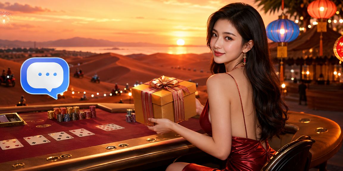Không khí lễ hội Mũi Né gợi cảm giác tươi vui khi thực hiện giao dịch tài chính trực tuyến tại vegas79