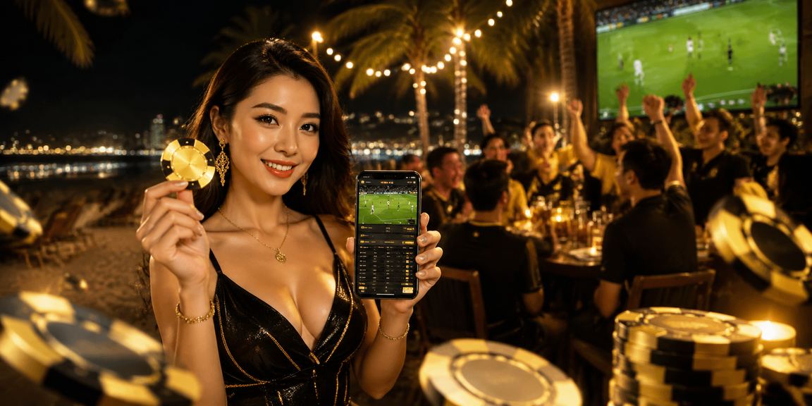 Người chơi tại Phú Quốc thư giãn trên bãi biển và trải nghiệm cá cược thể thao trực tuyến
