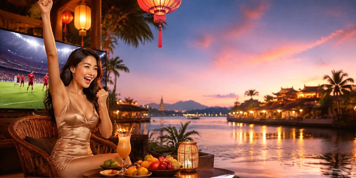 Người chơi tại Sài Gòn mở trò chơi bài trên điện thoại trong không gian cafe hiện đại