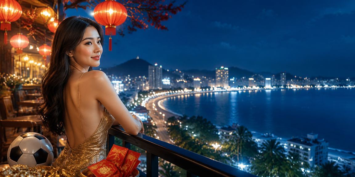 Người dùng tại Vũng Tàu theo dõi trận bóng đá và thực hiện giao dịch tài chính trực tuyến bên ly cà phê
